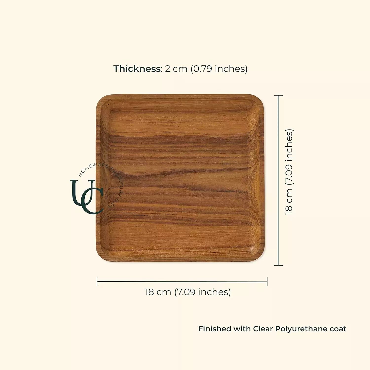 Teakogram Serving Tray (Small)