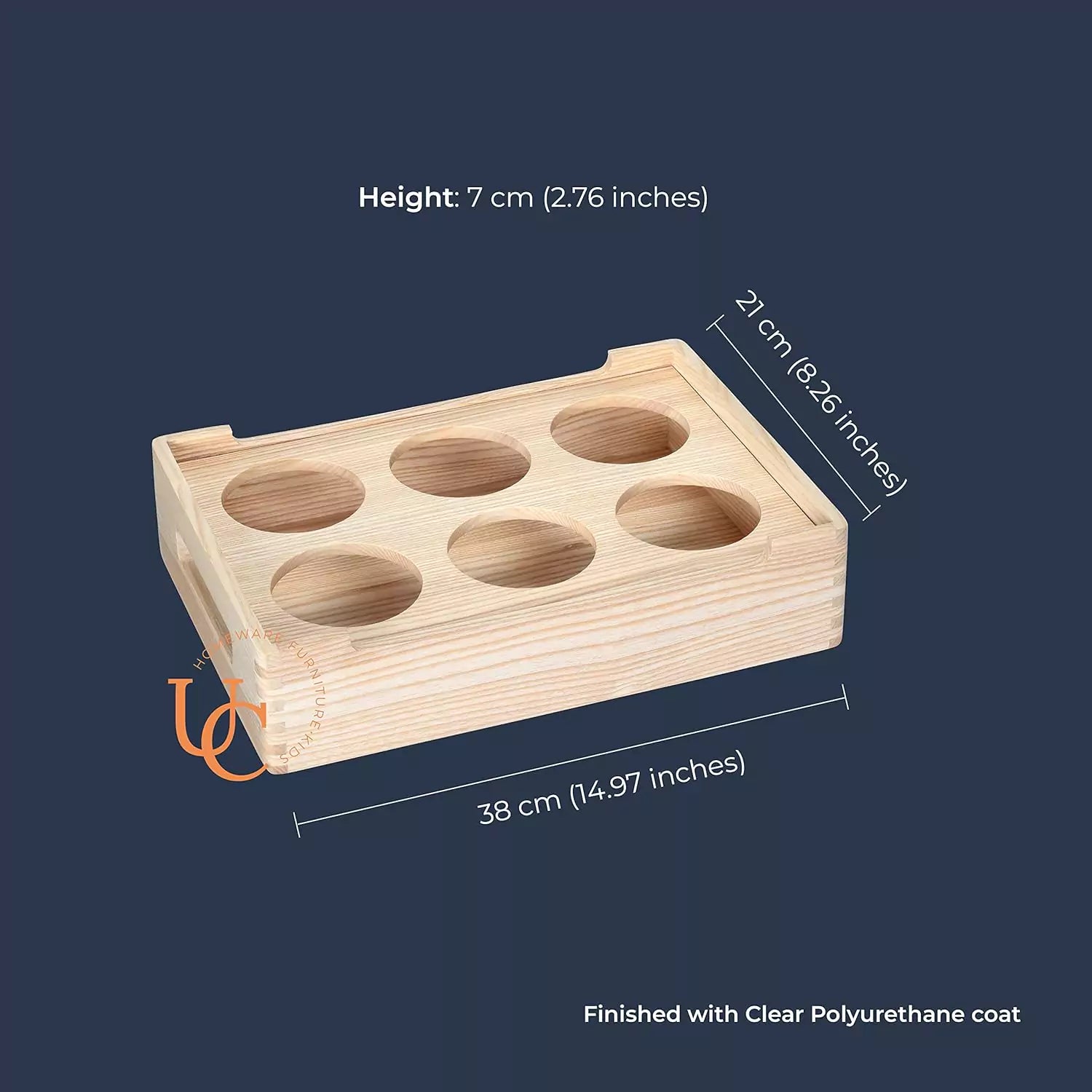 Cresta Beer Serving Caddy (Ash Wood)