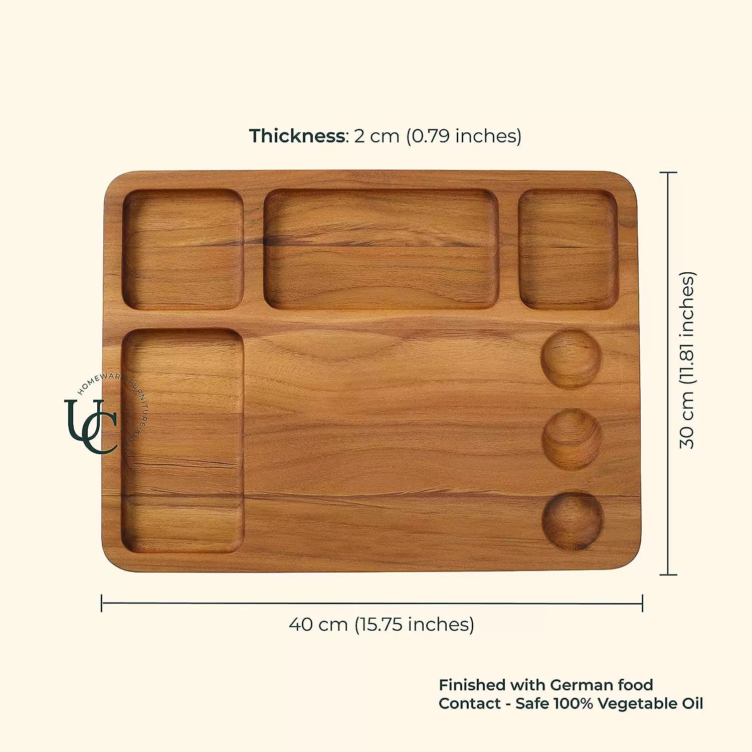 Teakogram Organiser Chopping Board