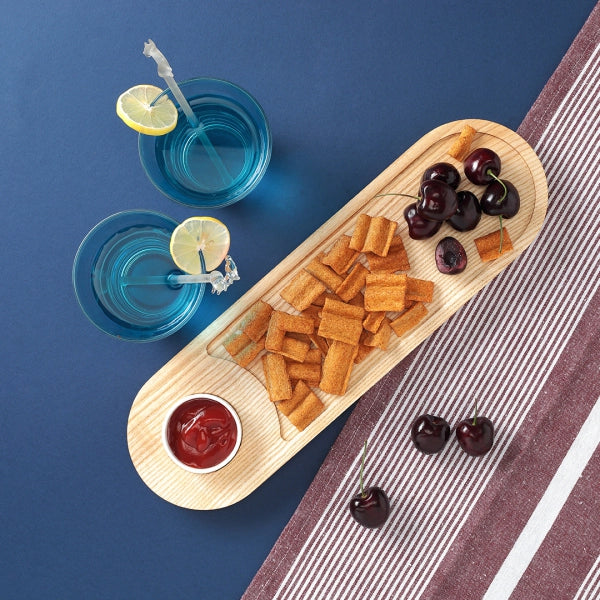 Shop for the Cresta Ash Wood Chip and Dip Platter
