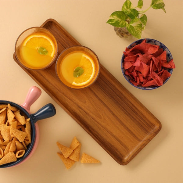 Teakogram Serving Tray (Long)