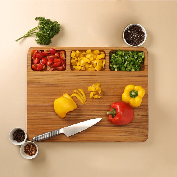 Teakogram Reversible Chopping Board (Extra Large)