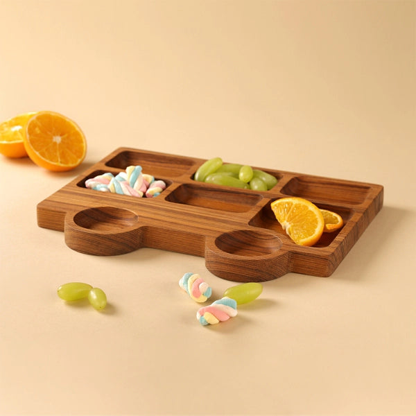 Teakogram London Bus Platter