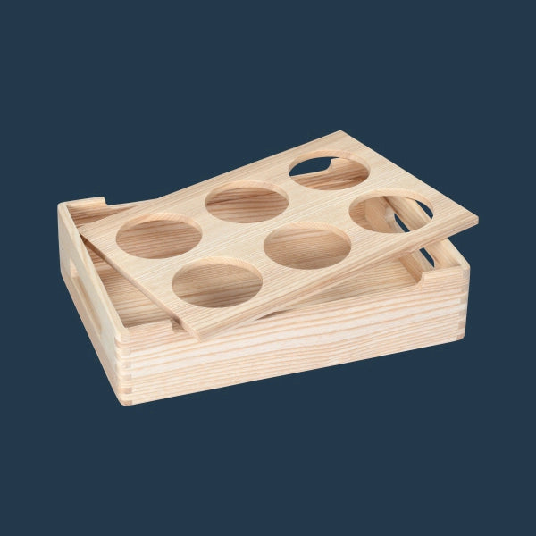 Cresta Beer Serving Caddy (Ash Wood)
