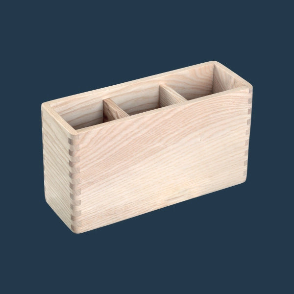 Cresta Cutlery Caddy (Ash Wood)