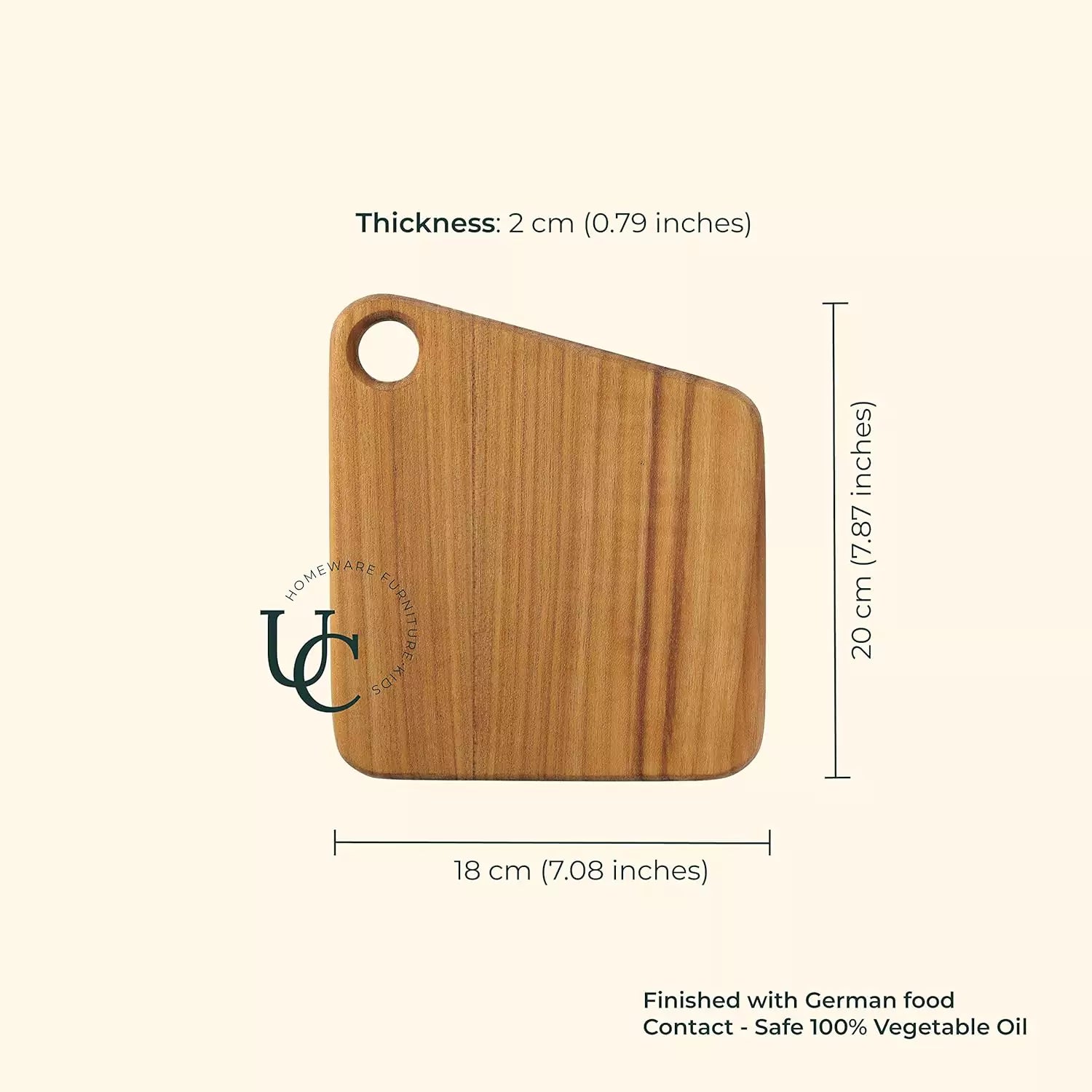 Teakogram Mini Chopping Board / Serving Platter