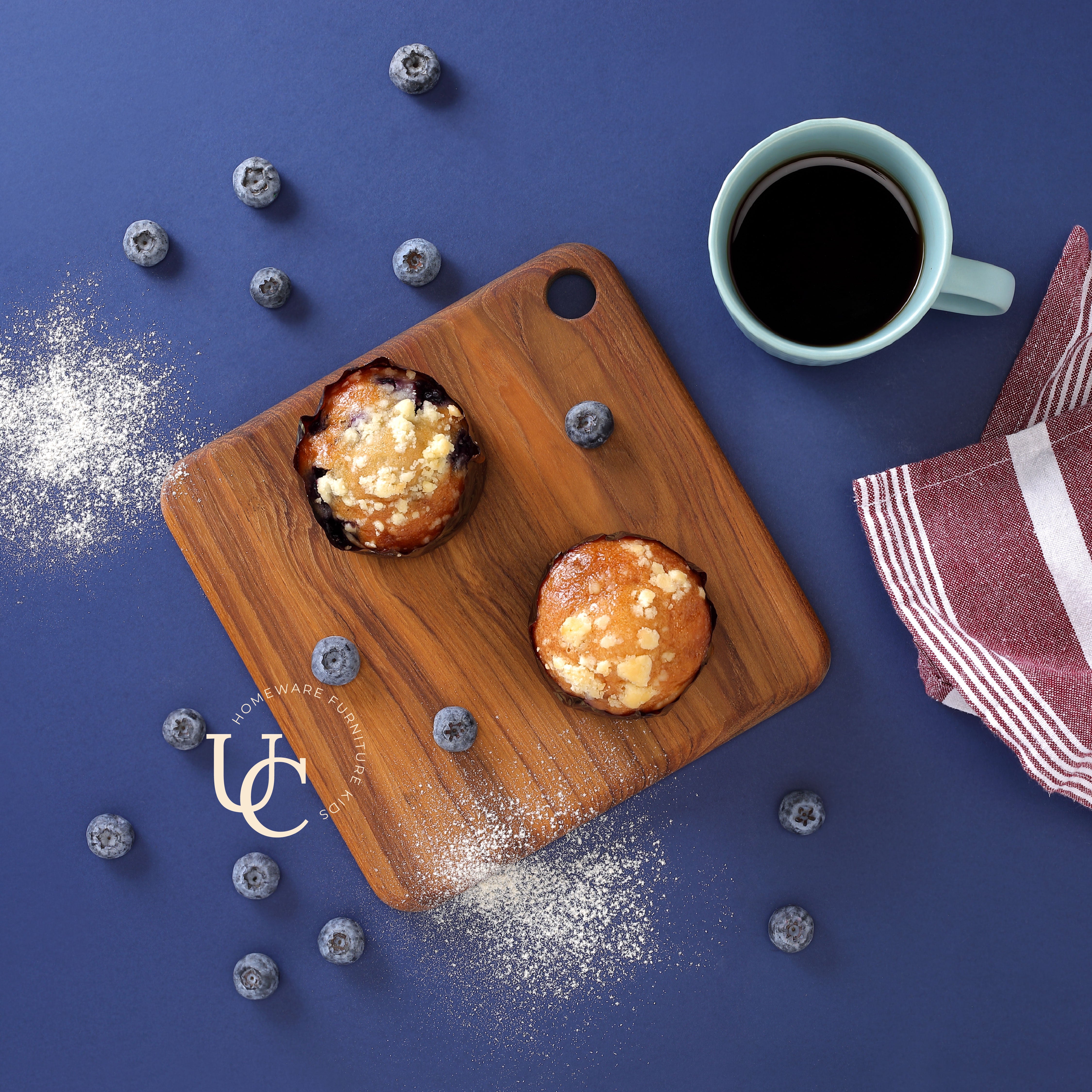 Ronde Chopping Board cum Serving Platter (Square)